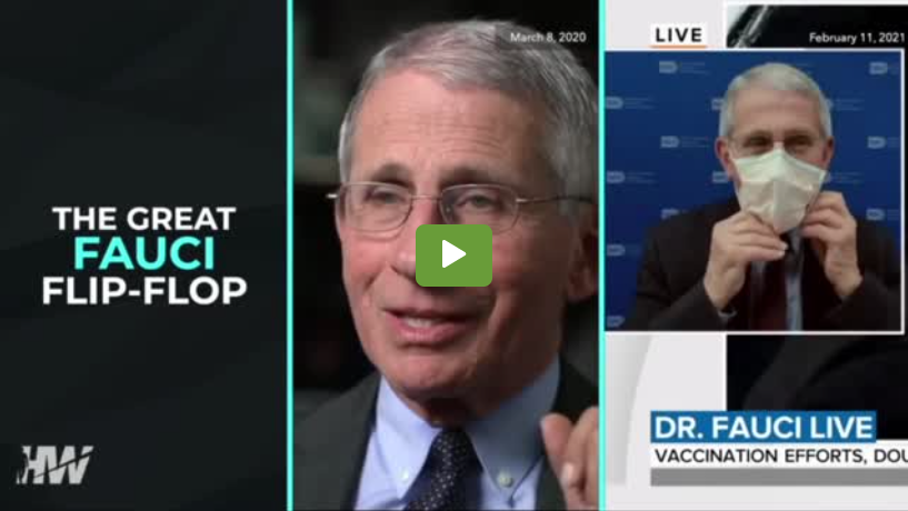 The Fauci Flip-Flop